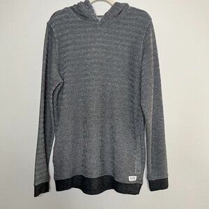 Banks Journal Textured Cozy Comfy Loungewear Hooded Pocket Unisex Sweatshirt